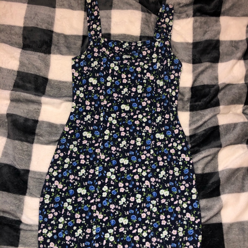 Hollister floral pattern dress